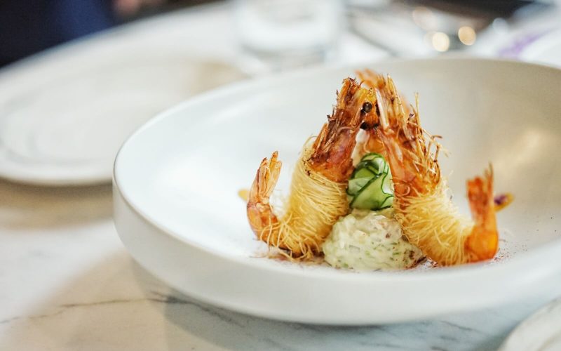 tempura prawn dish in vancouver bc yaletown