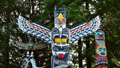 The Totem Poles at Stanley Park