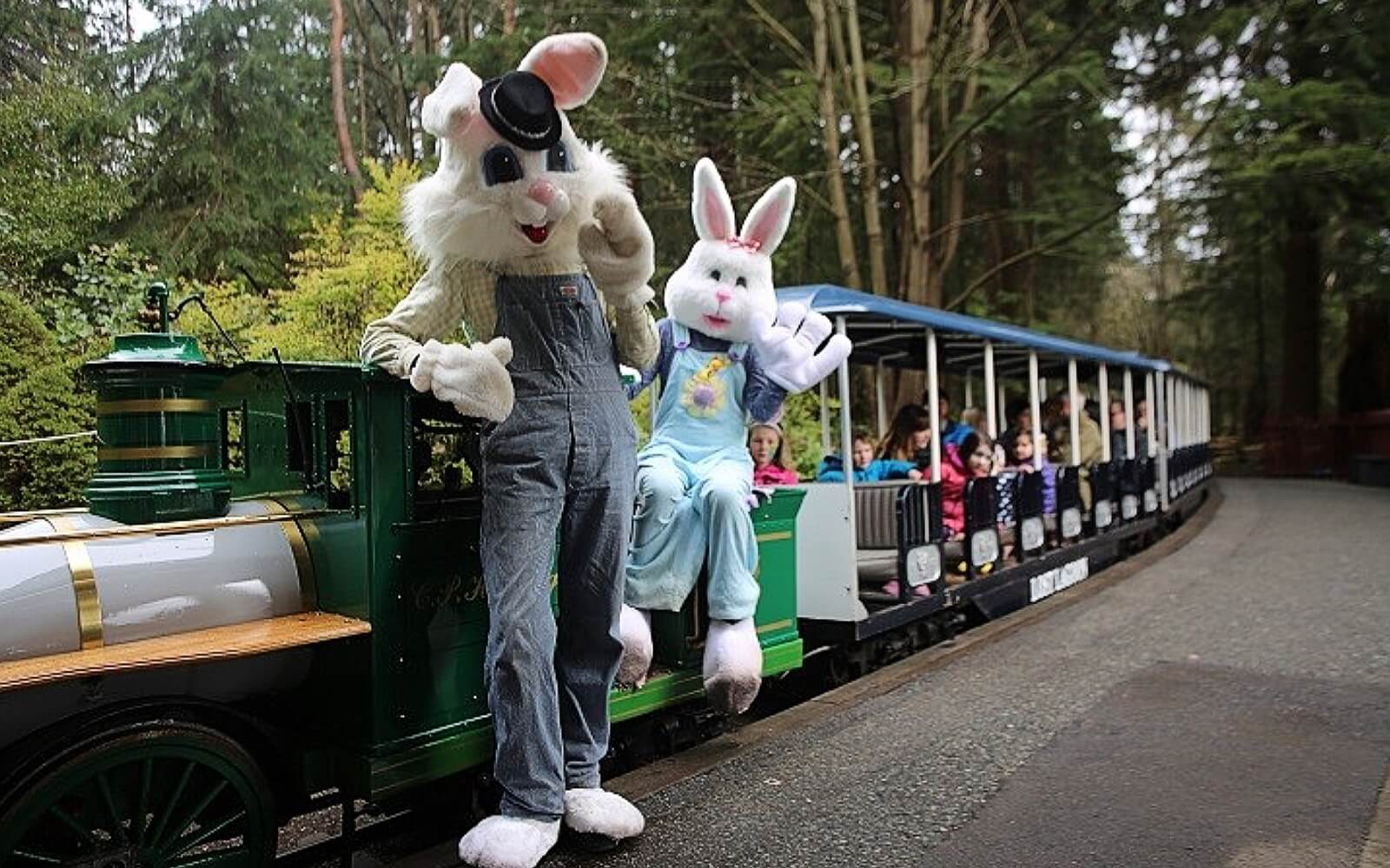 The Stanley Park Railway at Easter