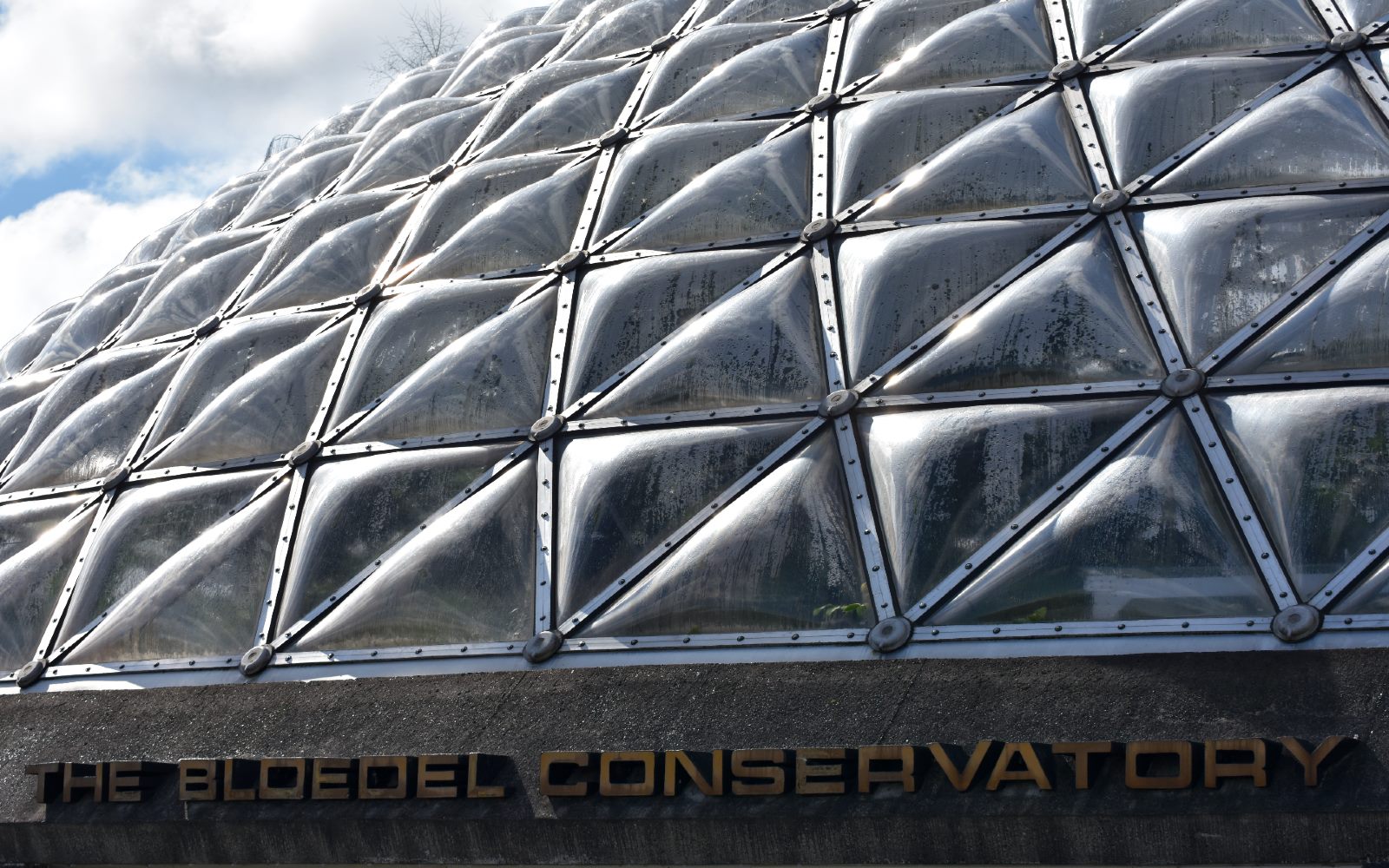 The exterior of the Boedel Conservatory
