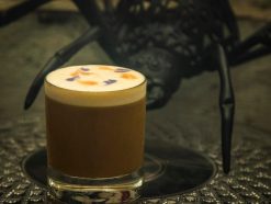 coffee-inspired cocktail at uva wine bar vancouver