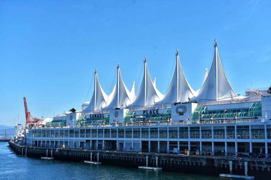 the five sails at canada places vancouver bc canada where is the cruise port in vancouver