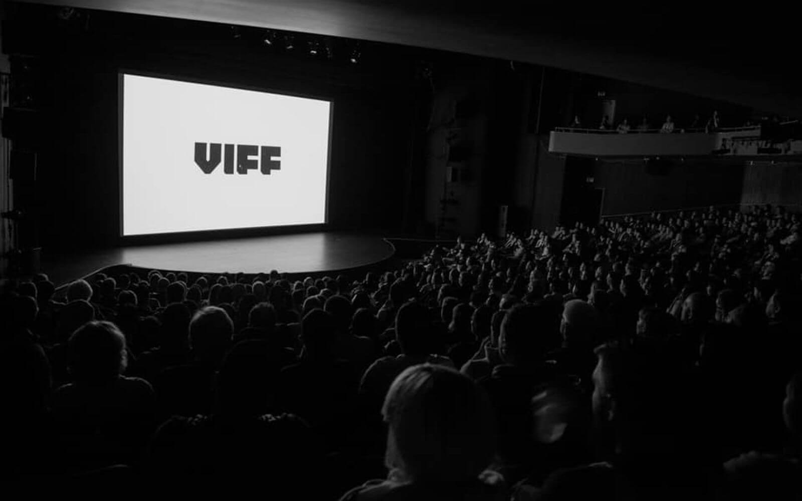 people attending a screening at the vancouver film festival