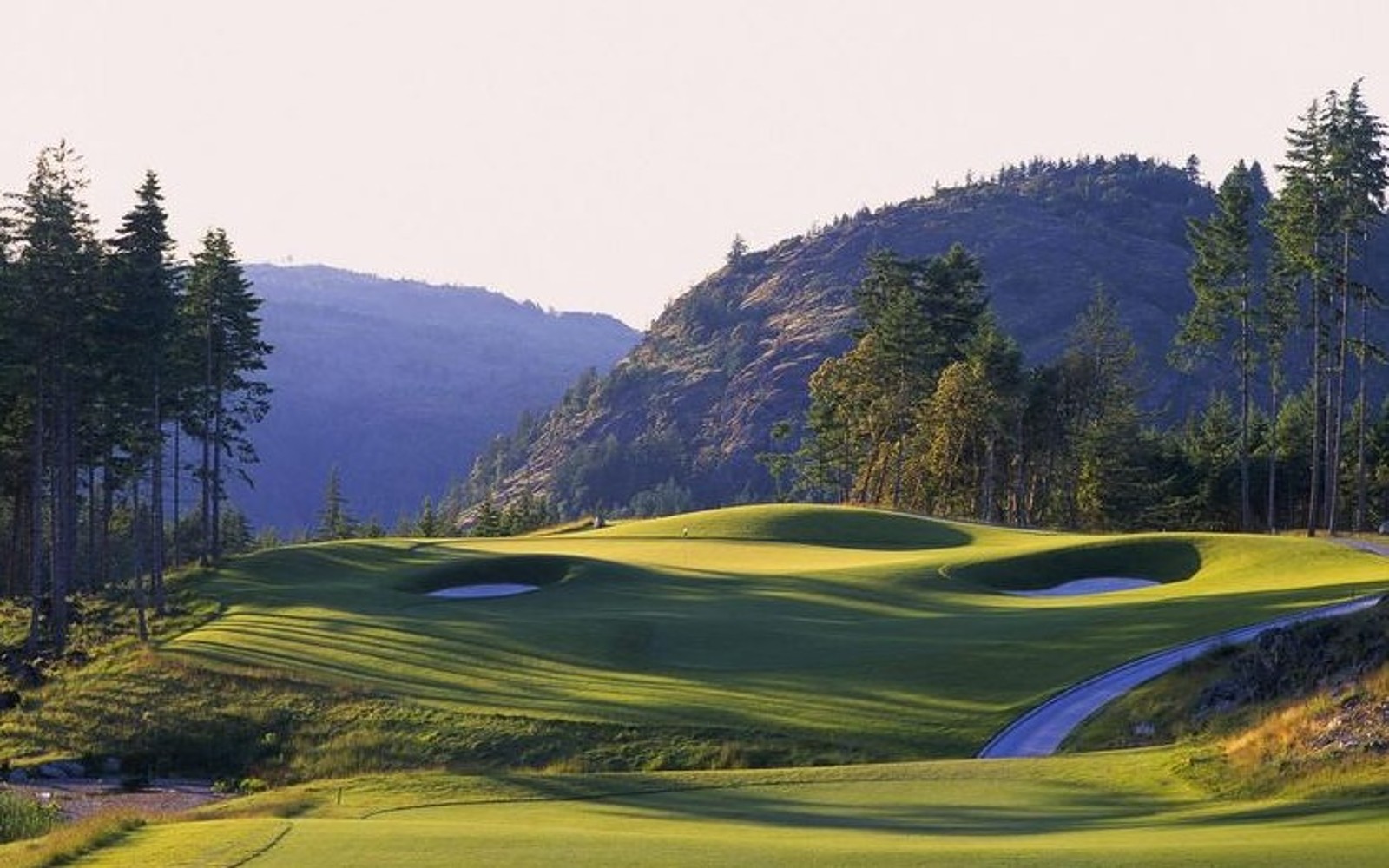 The golf course at Bear Mountain Resort, Victoria BC