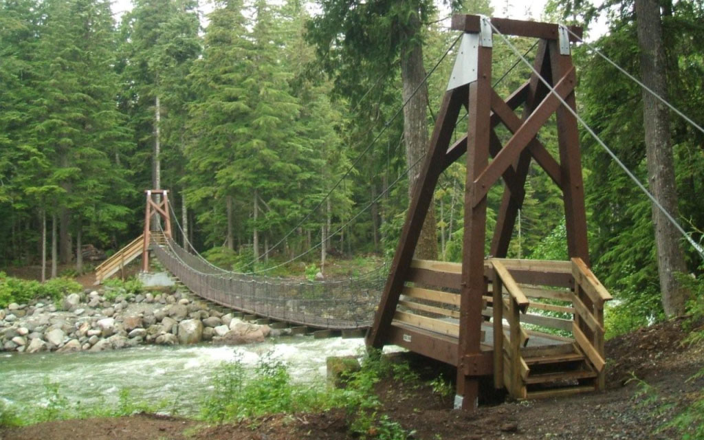 cal cheak suspension bridge