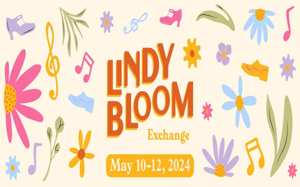 event poster for lindy bloom this may 2024