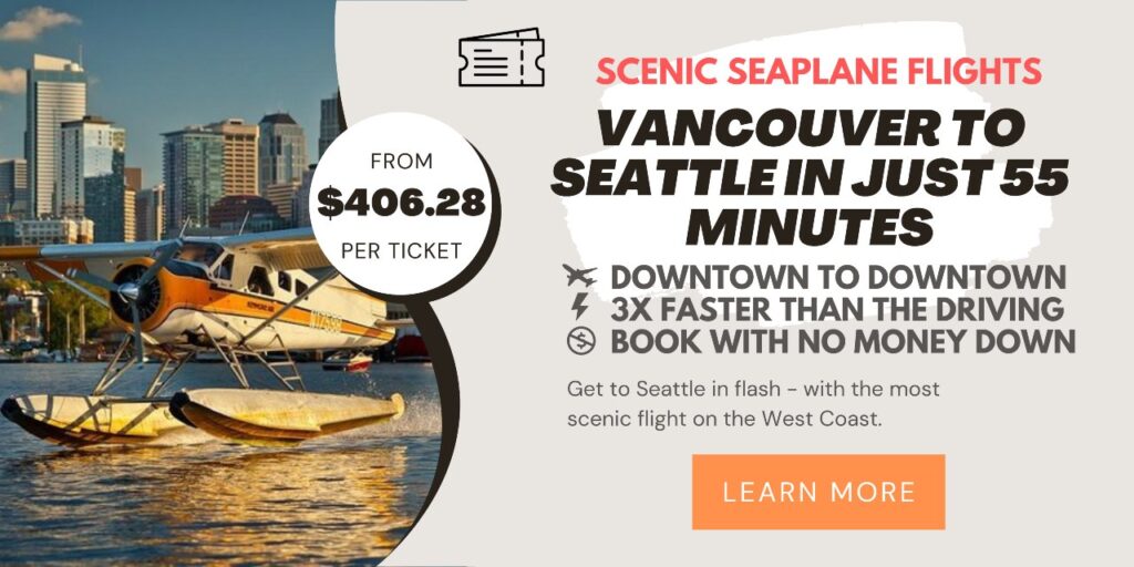 vancouver to seattle seaplane flights banner