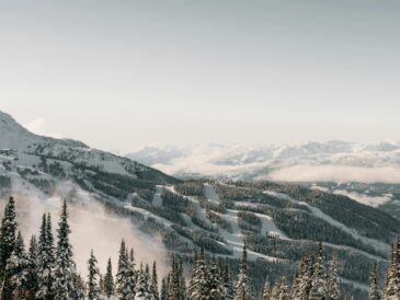 A shot of the mountains in Whistler, BC for those wondering where to fly in for Whistler.