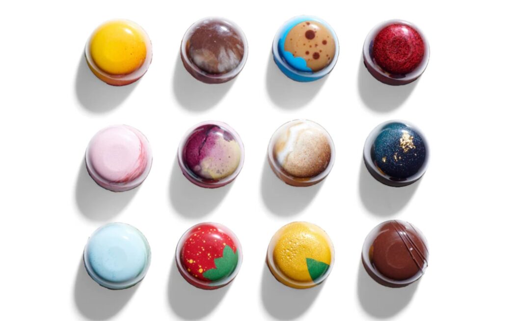 A collection of chocolates from Beta 5, an entry on our list of top things to buy in Vancouver.